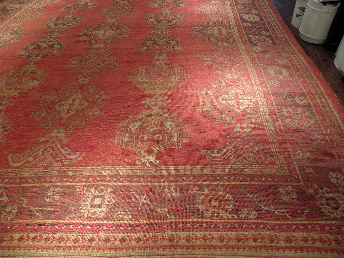 Antique oushak Carpet - # 6901