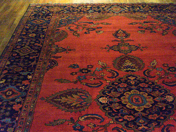 Antique sultan abad Carpet - # 5631