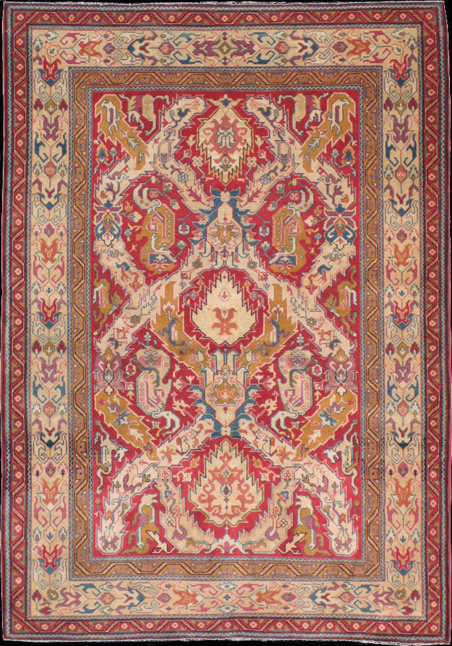Bazar Oriental Rugs Antique Lahore Rug Rug 4