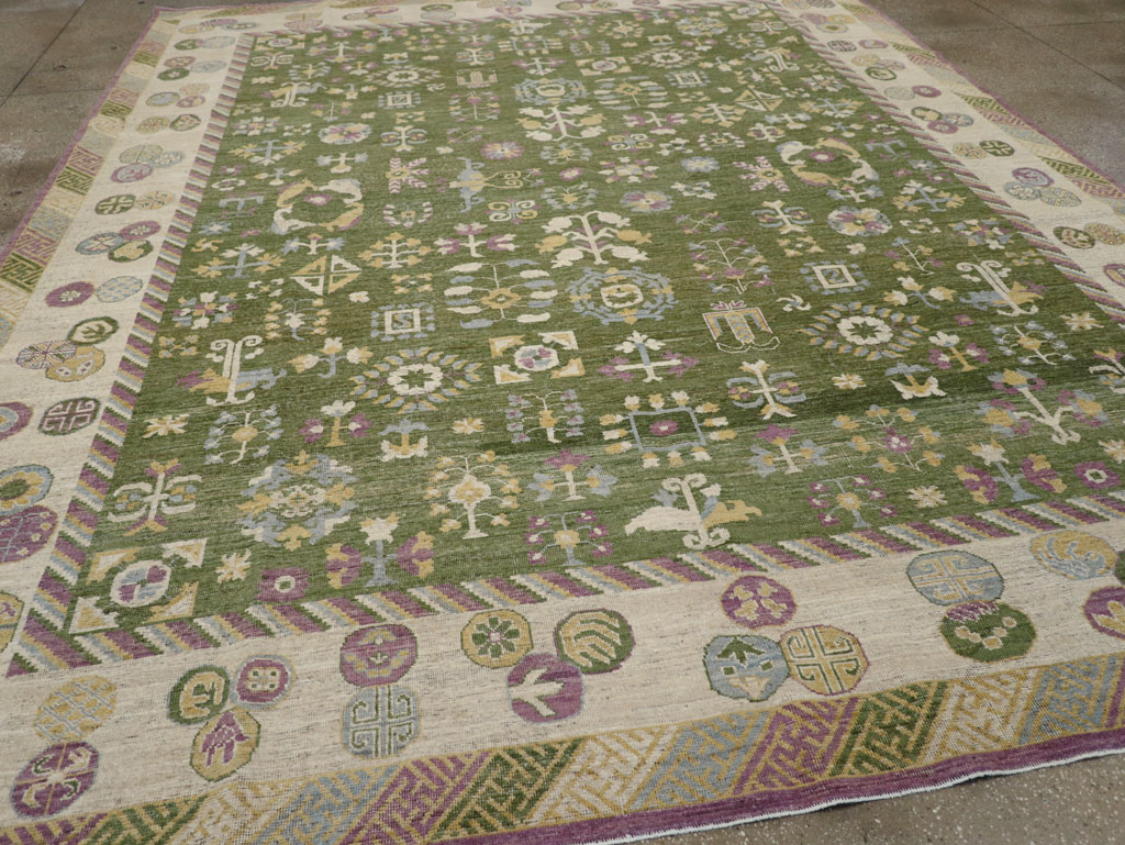 Vintage khotan Carpet - # 57312