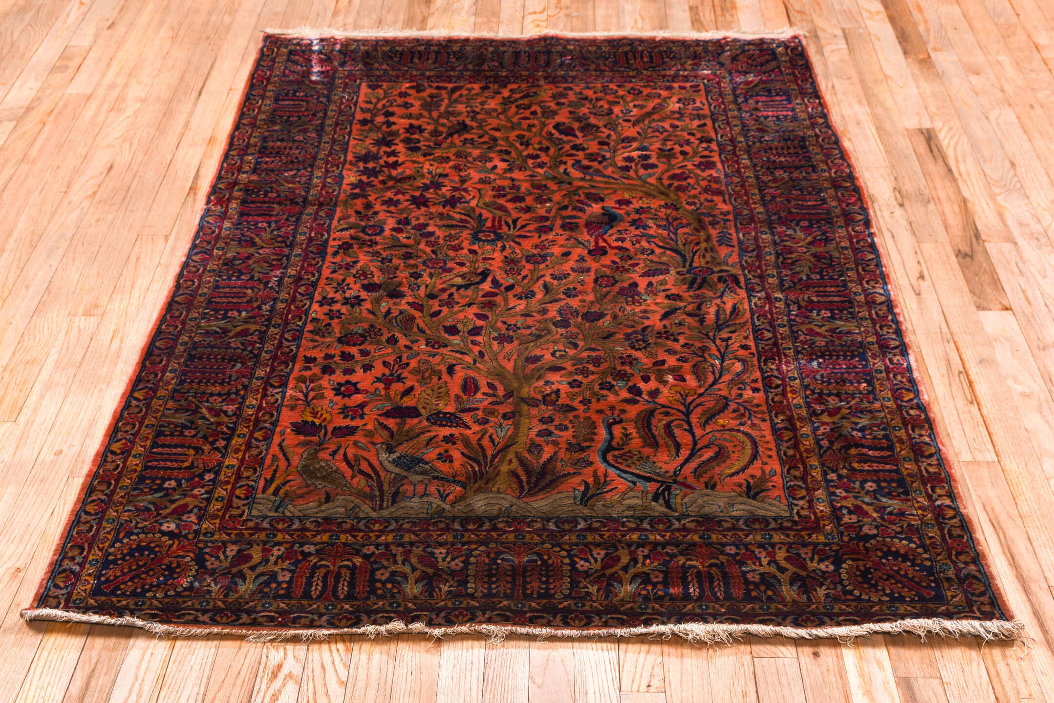 silk kashan Rug - # 126610