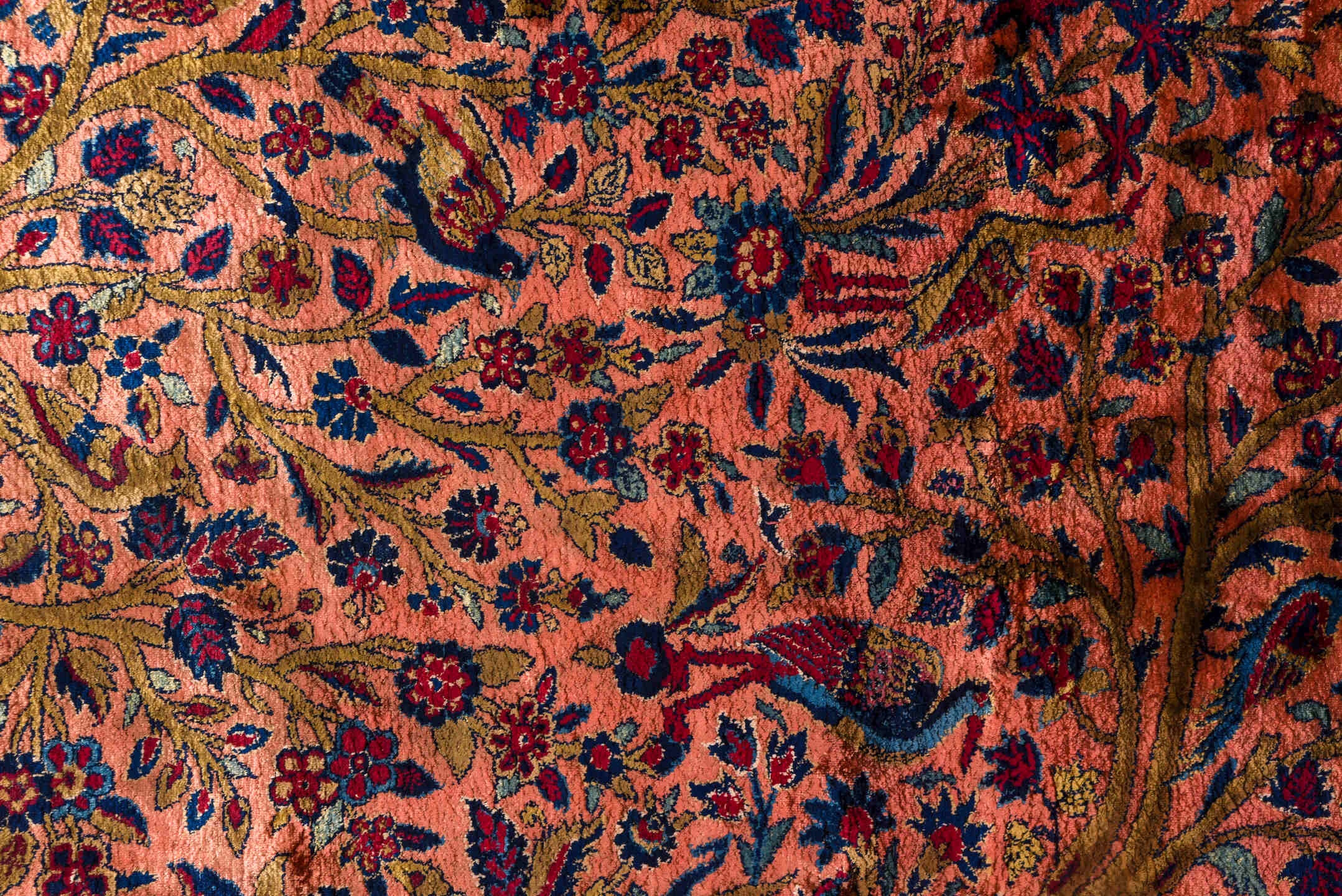 silk kashan Rug - # 126610