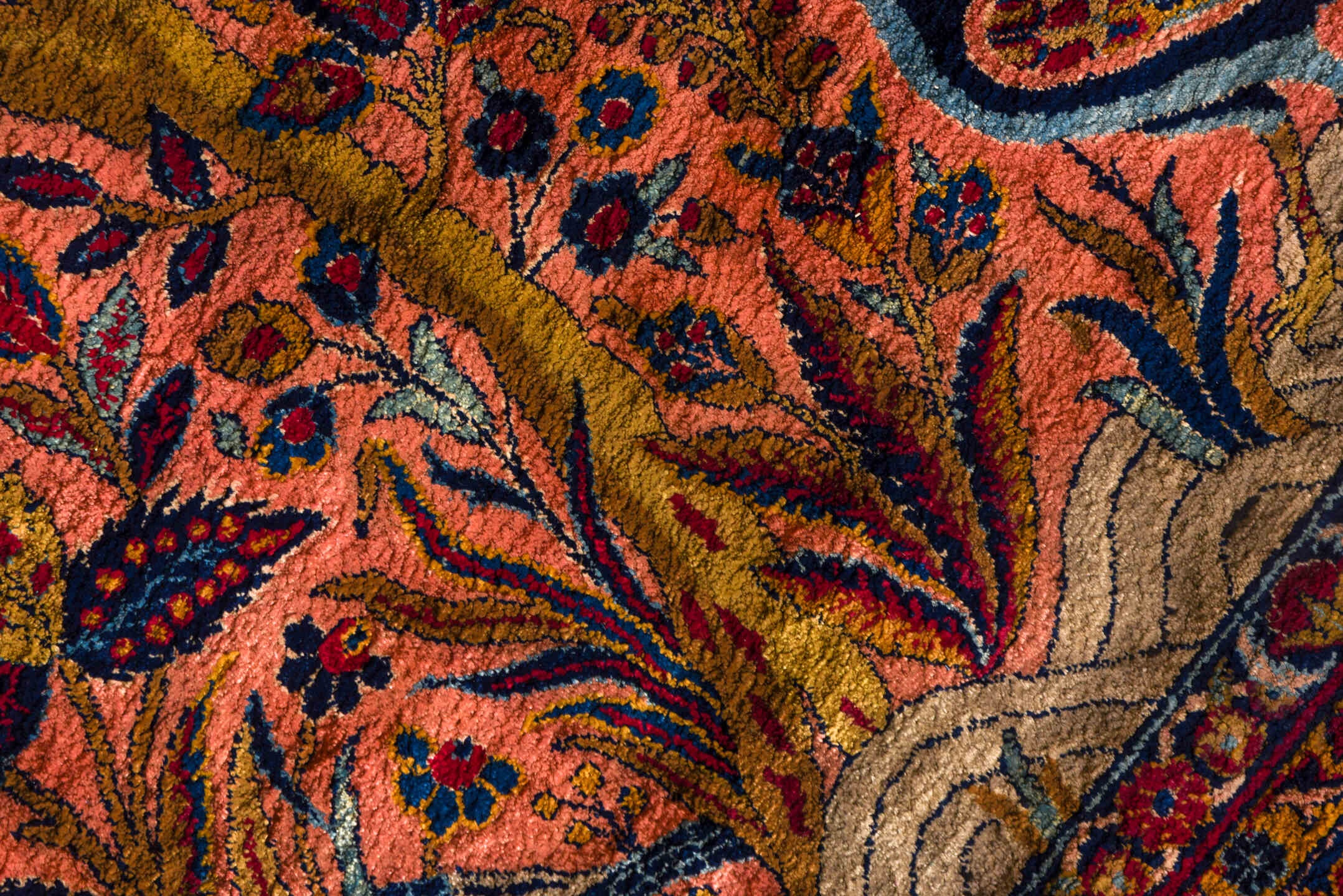 silk kashan Rug - # 126610