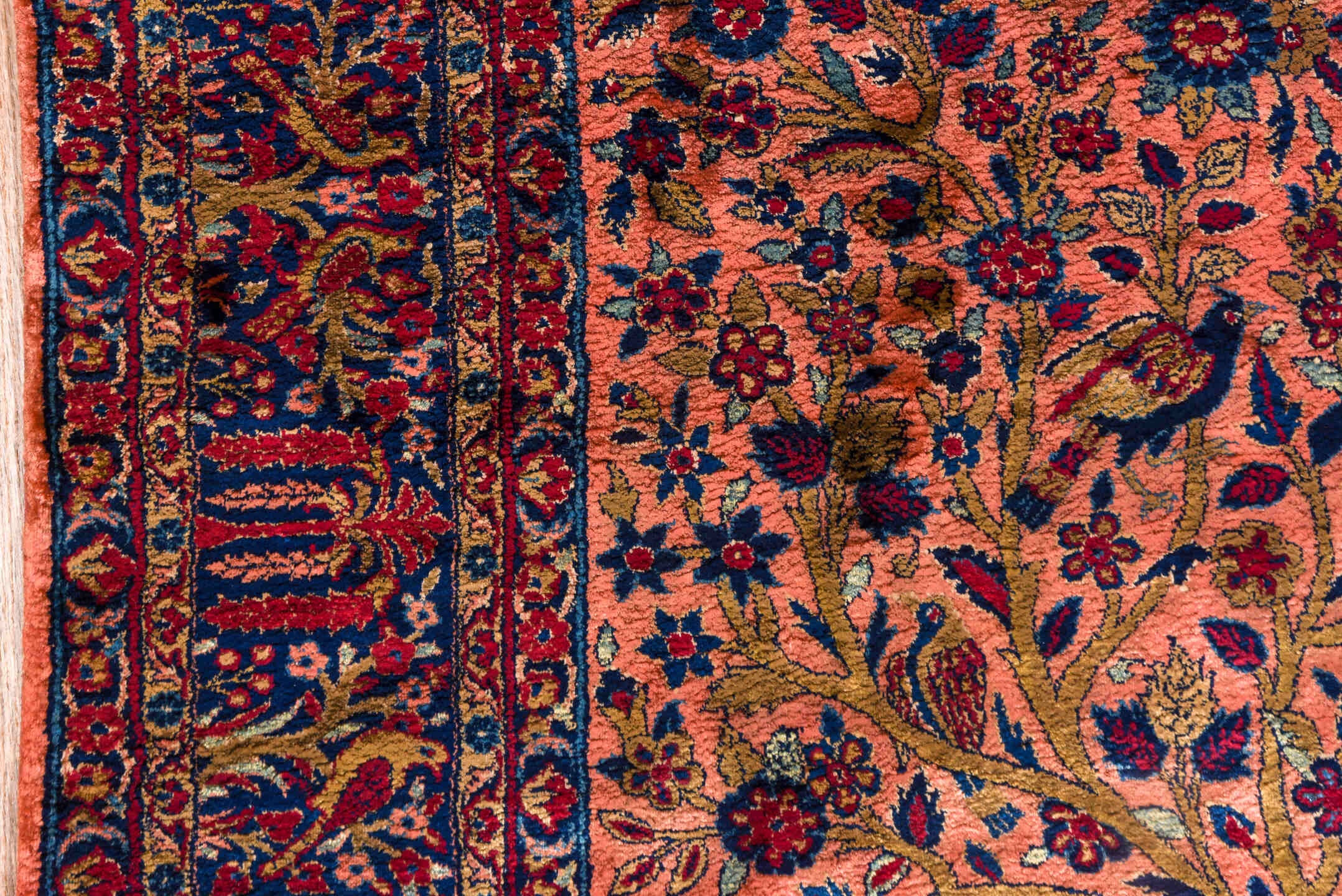 silk kashan Rug - # 126610