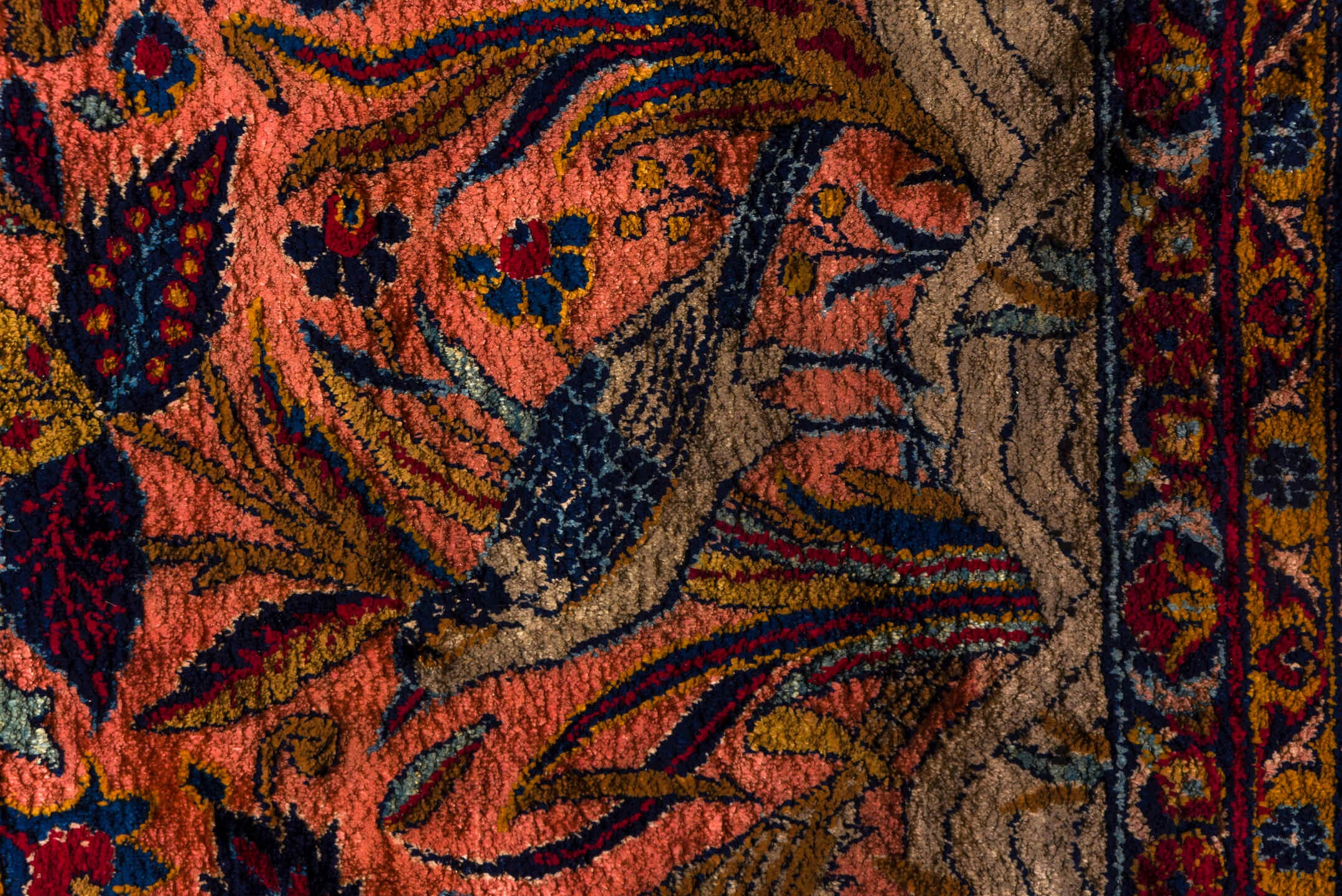 silk kashan Rug - # 126610