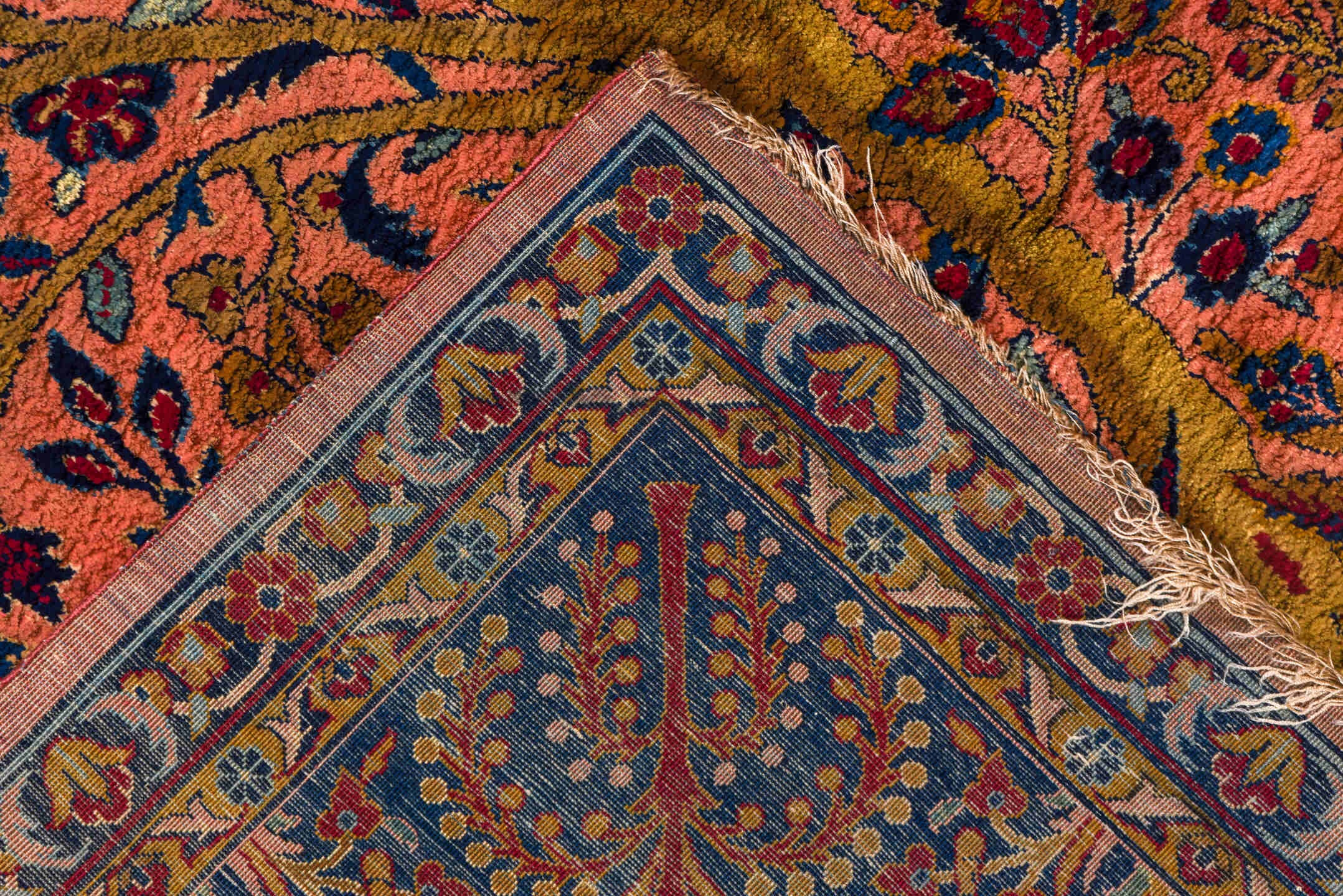 silk kashan Rug - # 126610