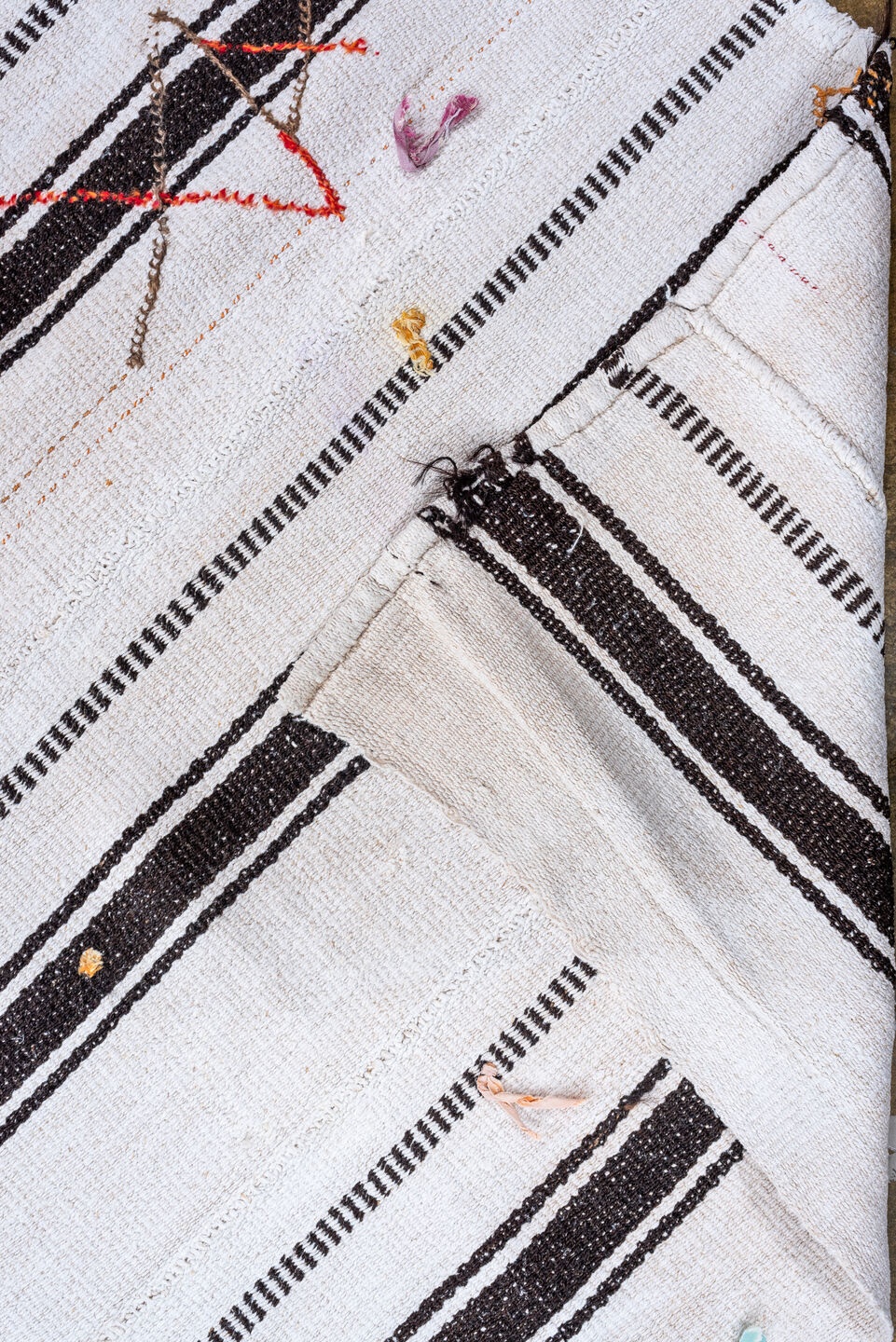 hemp kilim Rug - # 127255