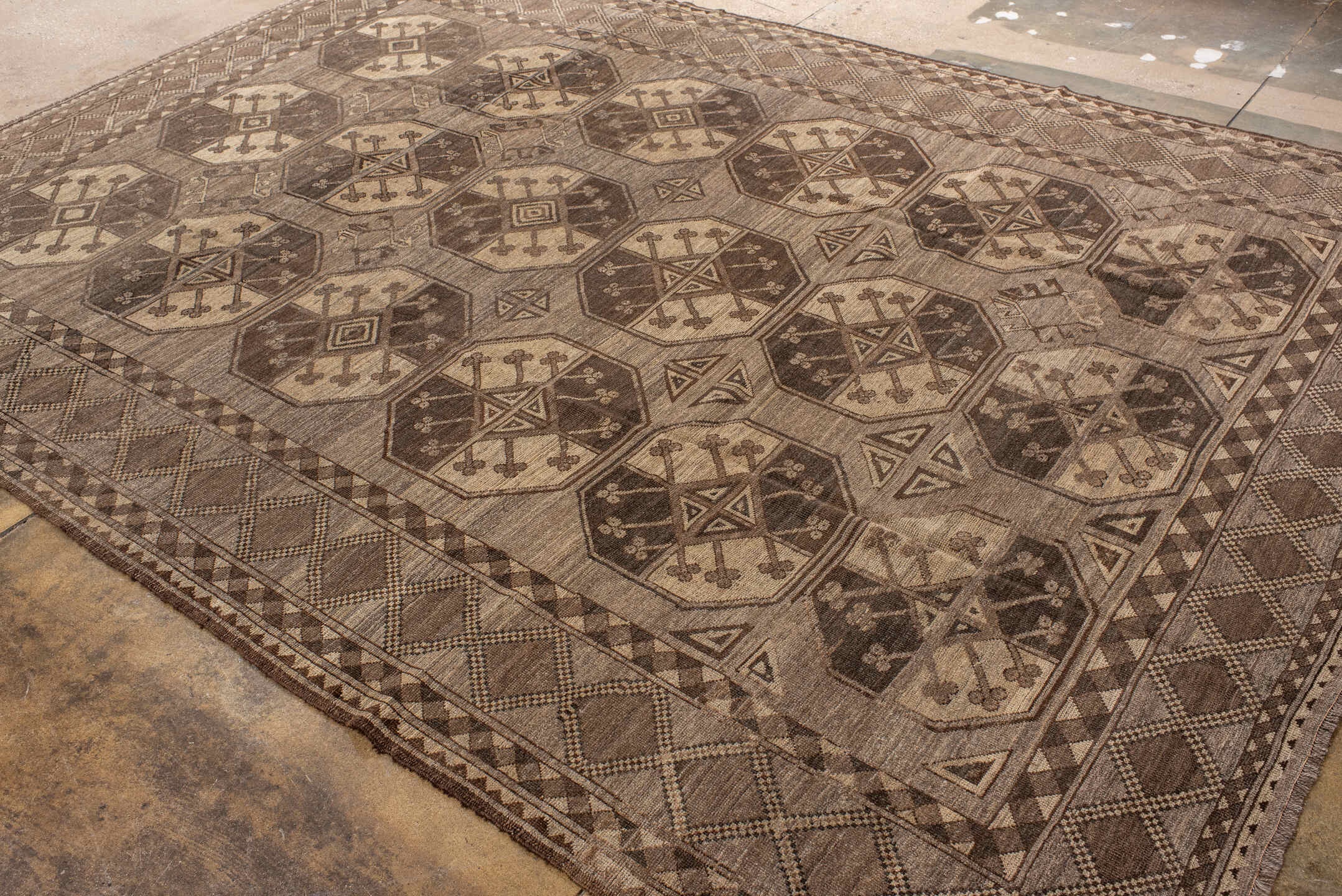 afghan Carpet - # 129143