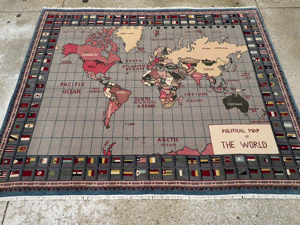 afghan Rug - # 109391