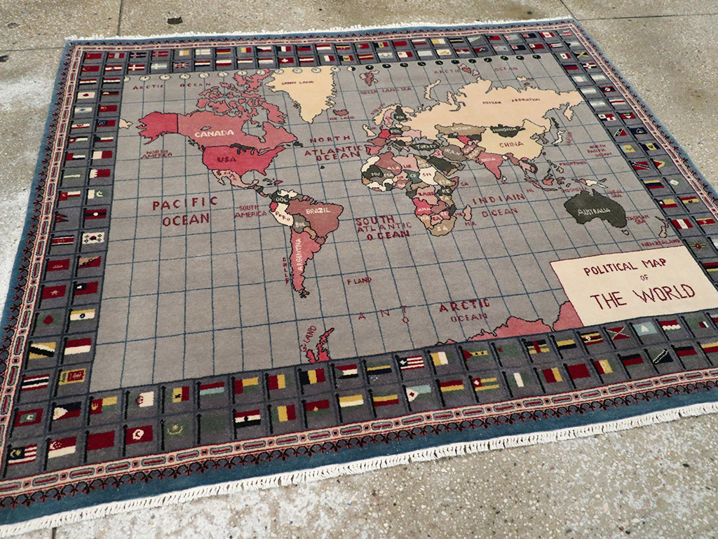 afghan Rug - # 109391