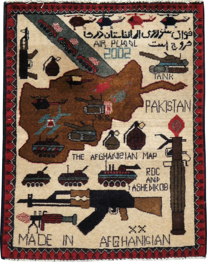 afghan Rug - # 104051