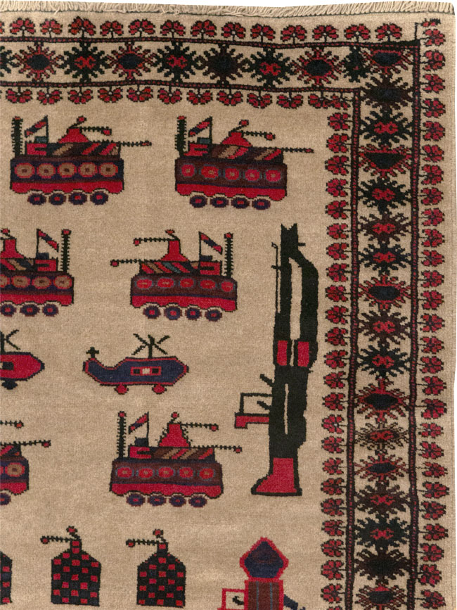 afghan Rug - # 108451