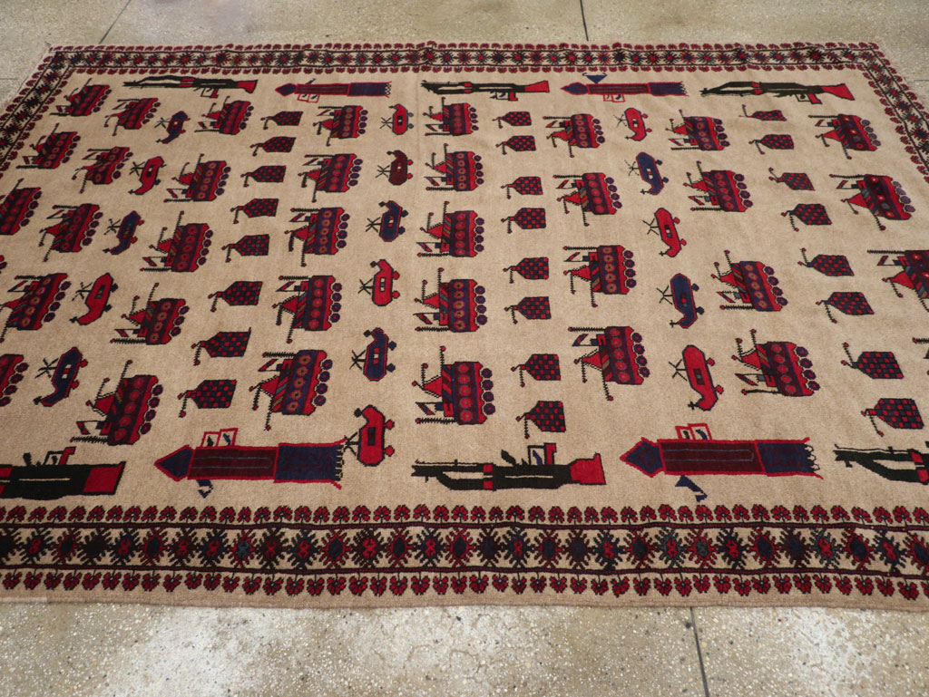 afghan Rug - # 108451