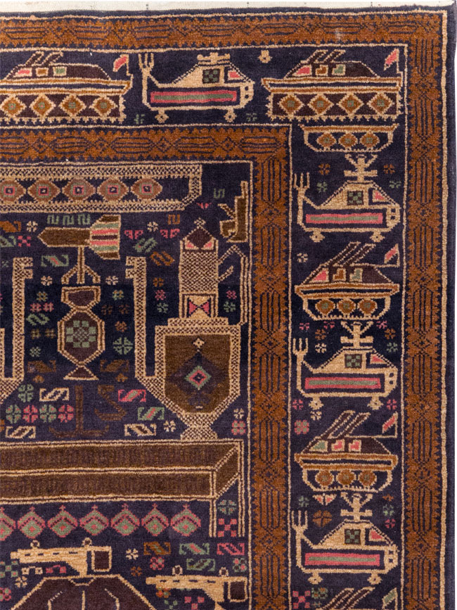 afghan Rug - # 108453