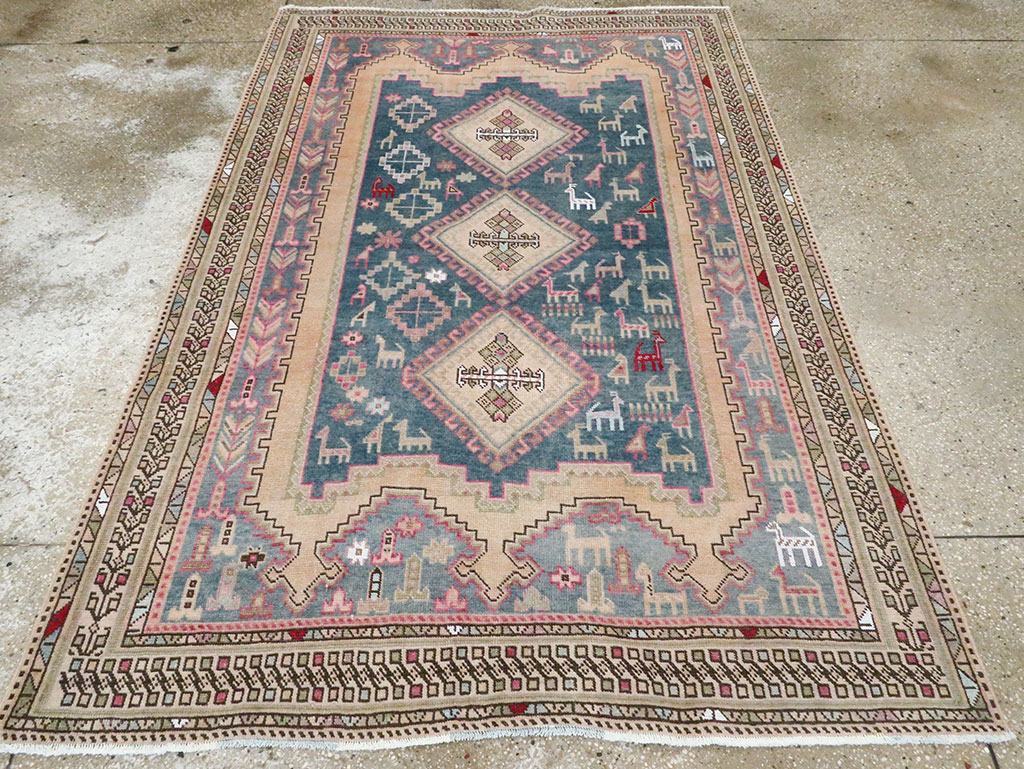 afshar Rug - # 106597