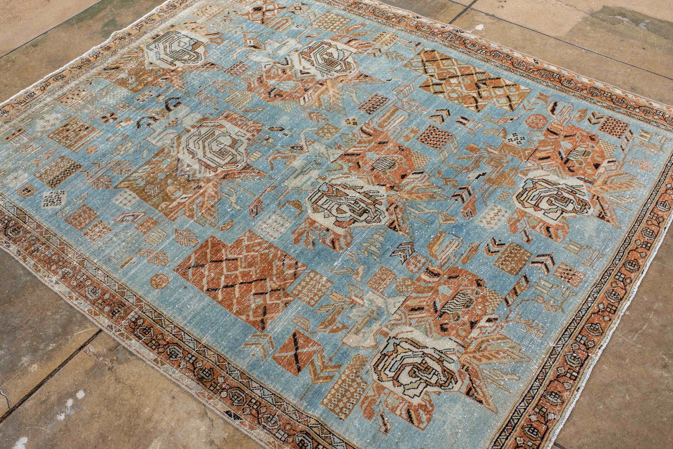 afshar Rug - # 126329
