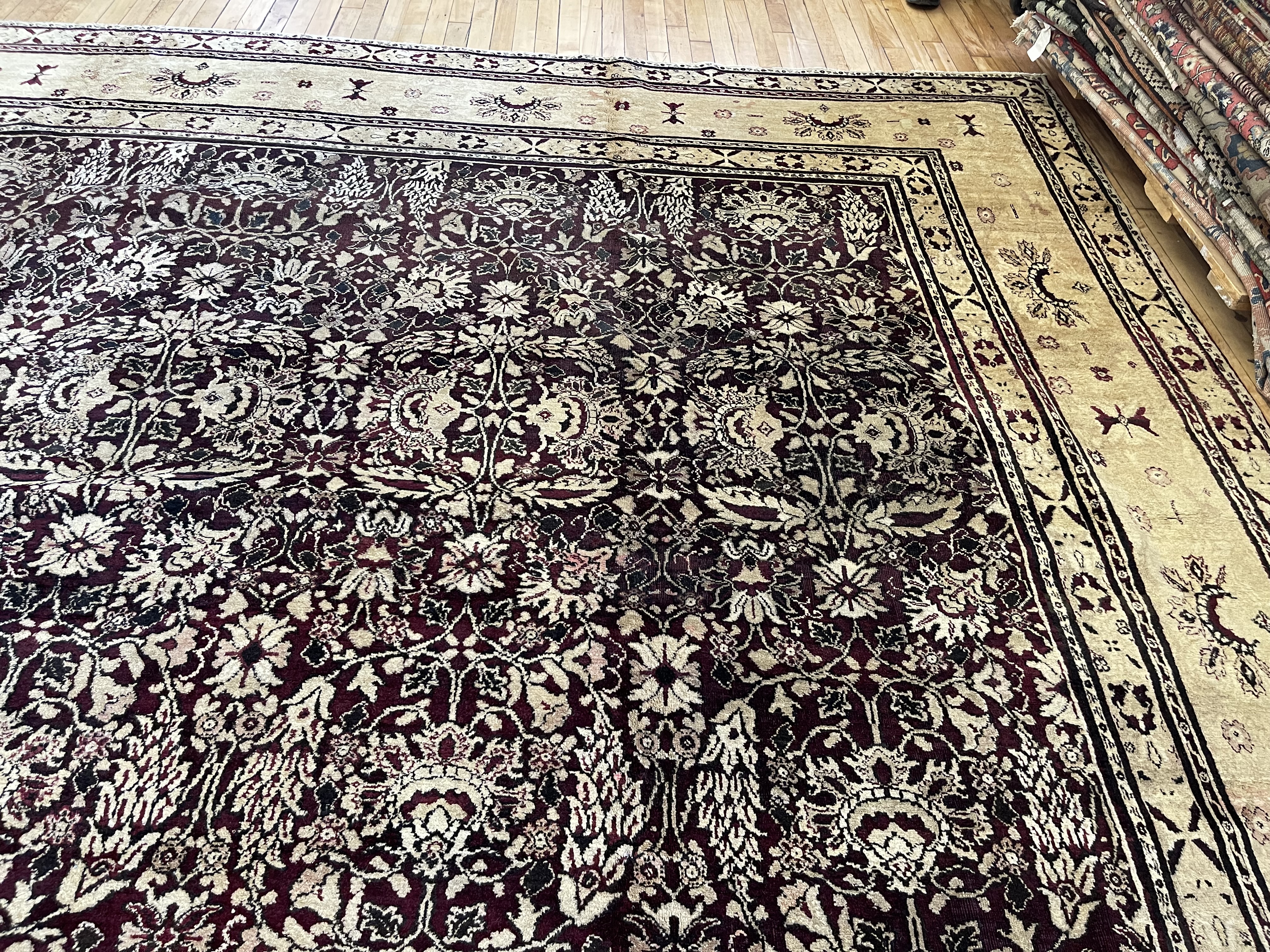 Antique agra Carpet - # 78322