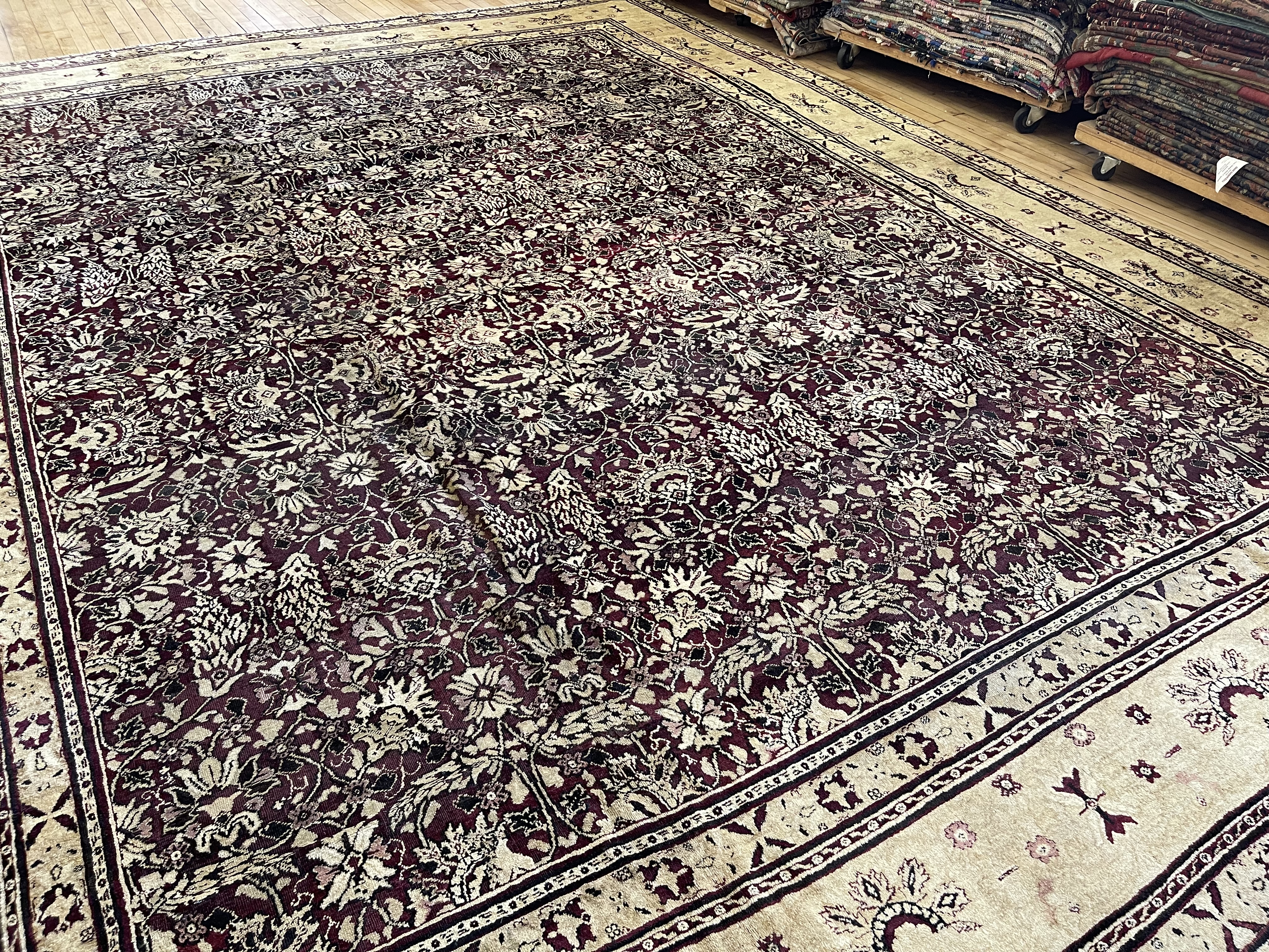 Antique agra Carpet - # 78322