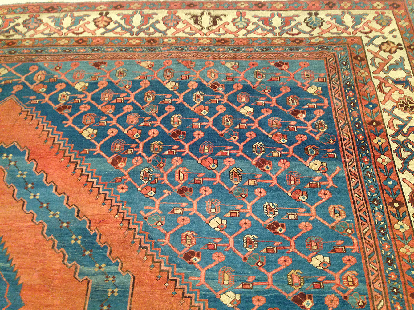 Antique bakshaish Carpet - # 50381