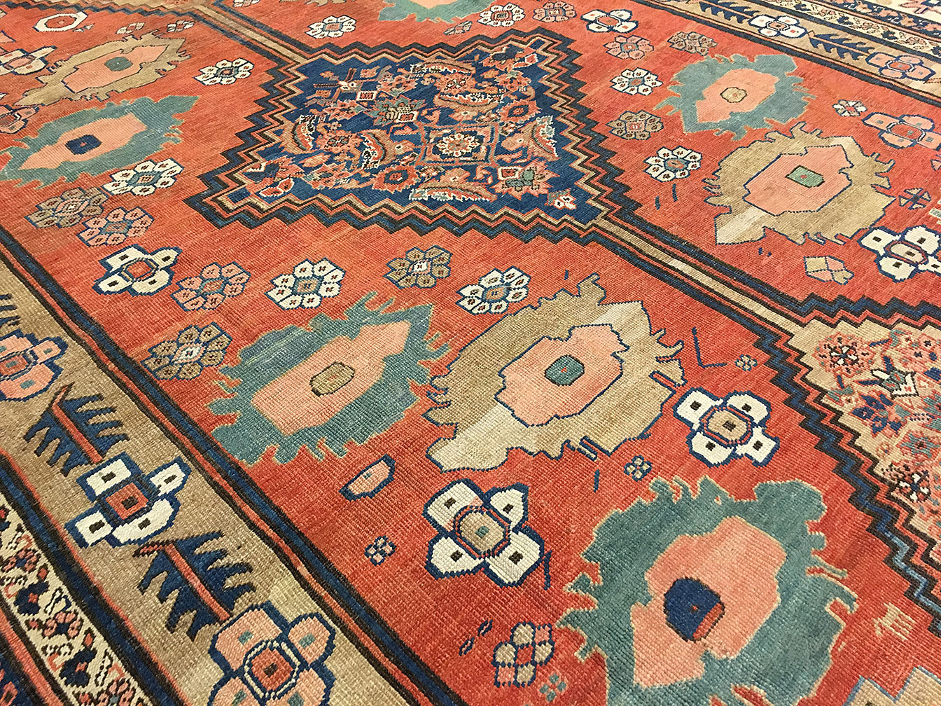 Antique bakshaish Carpet - # 52958