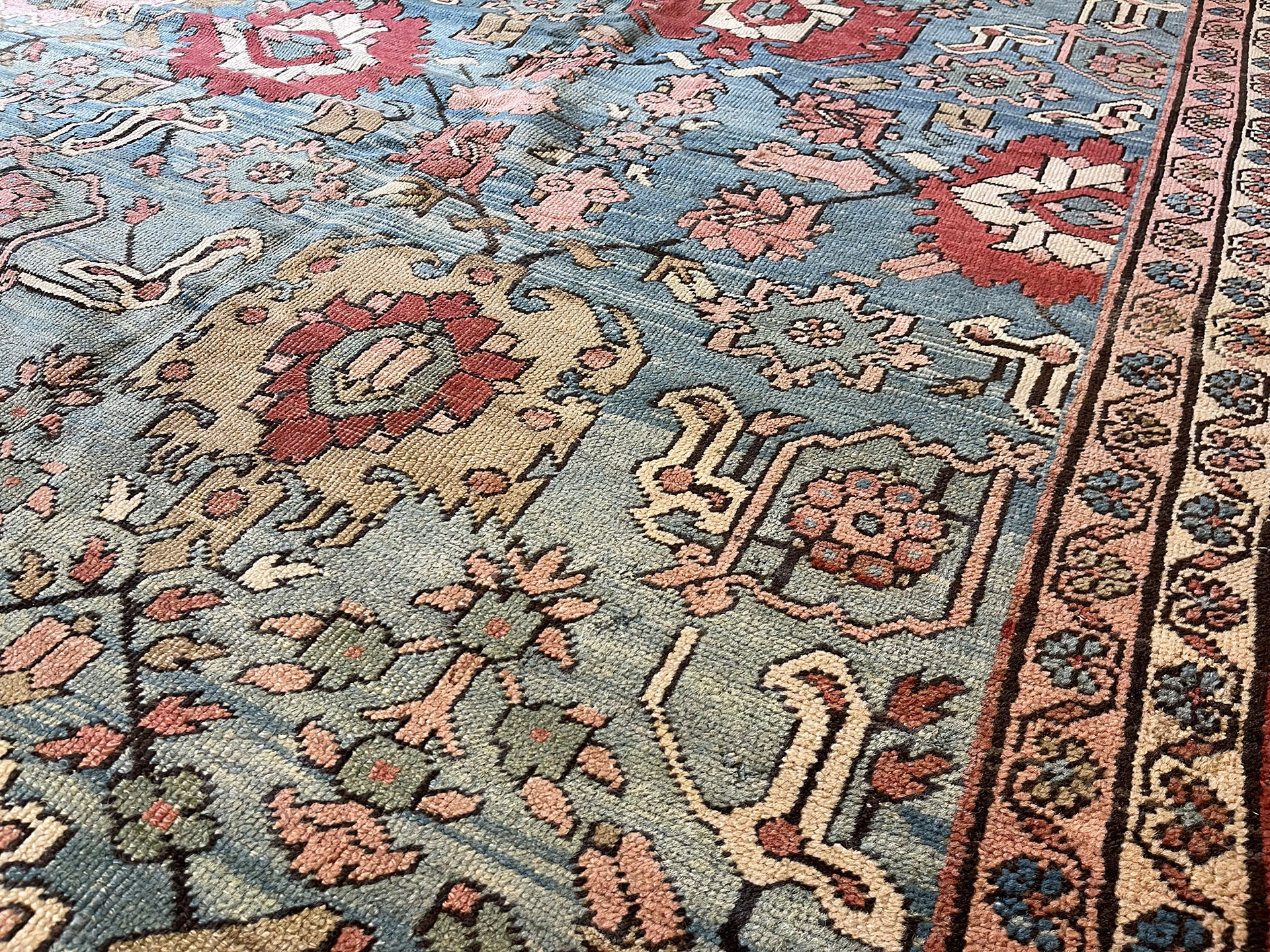 Antique bakshaish Carpet - # 58250