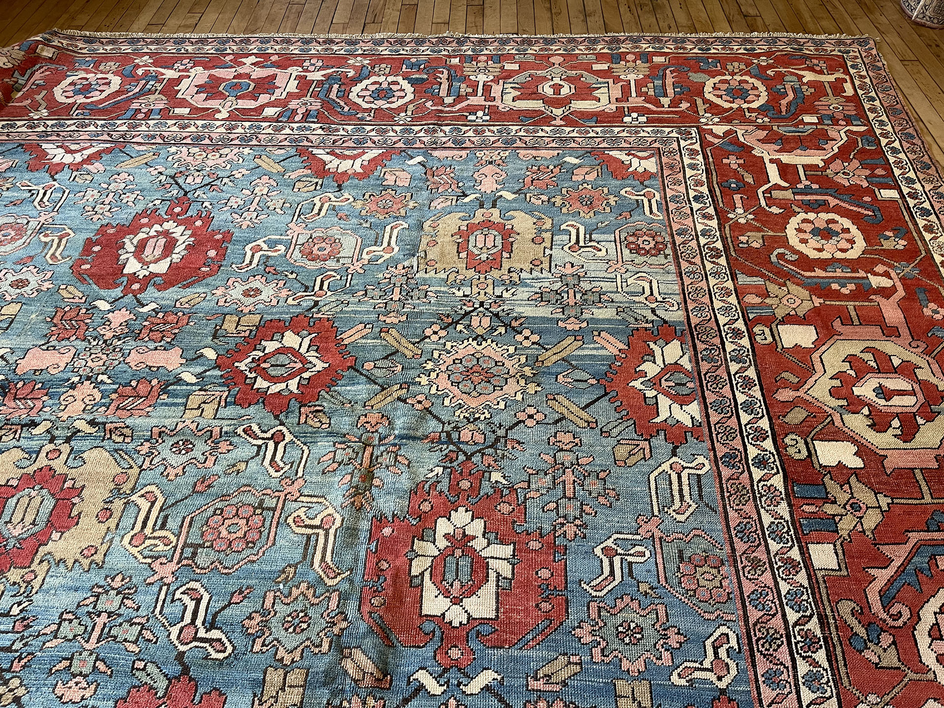 Antique bakshaish Carpet - # 58250