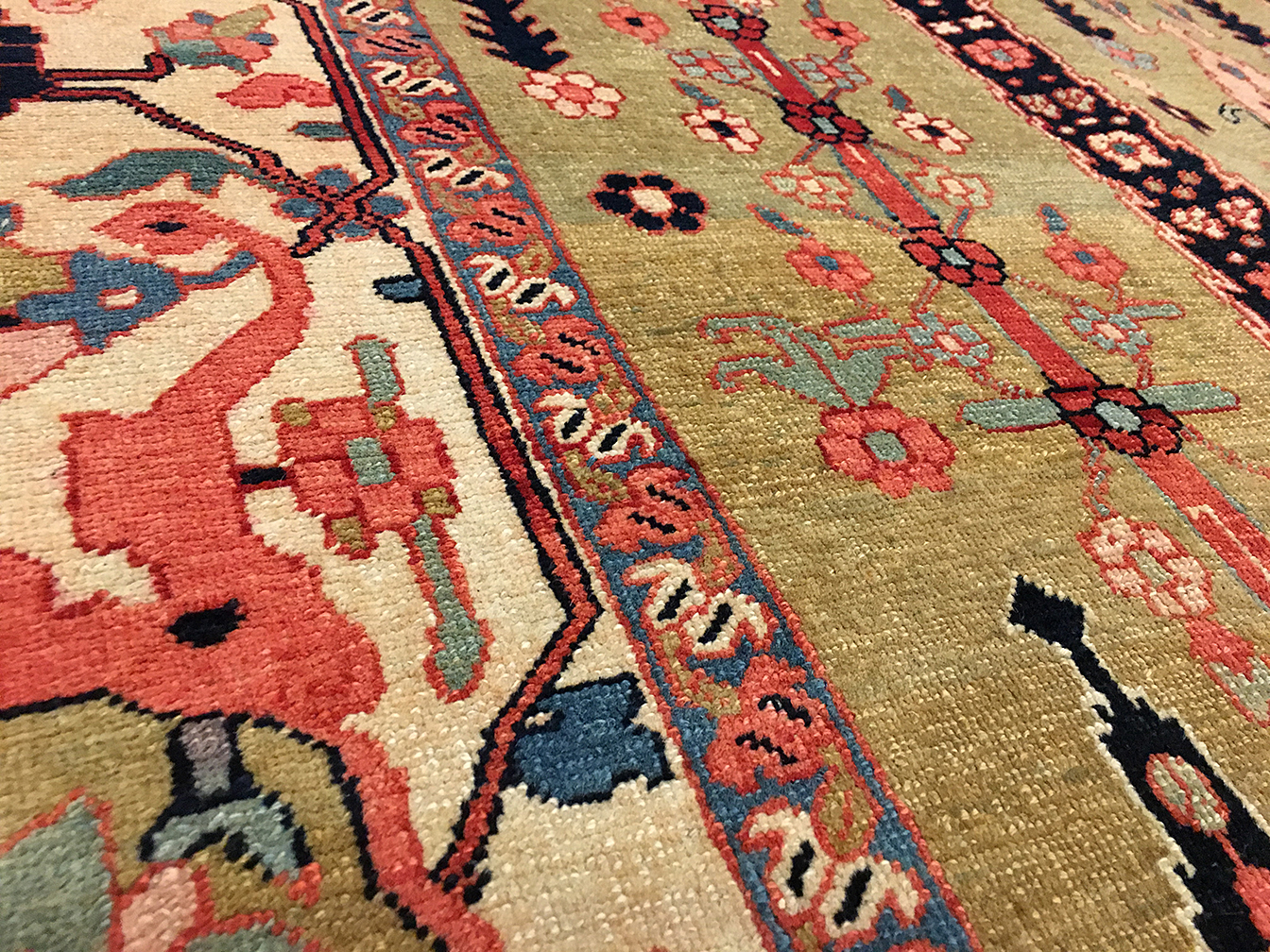 Antique bakshaish Carpet - # 80001