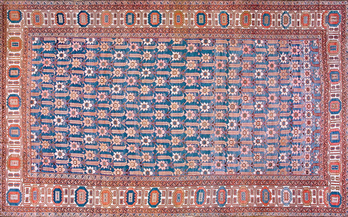 Antique bakshaish Carpet - # 9266