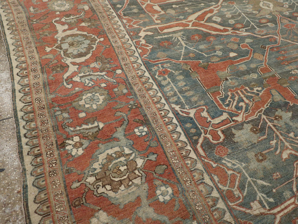 Antique bidjar, geirous Carpet - # 58067