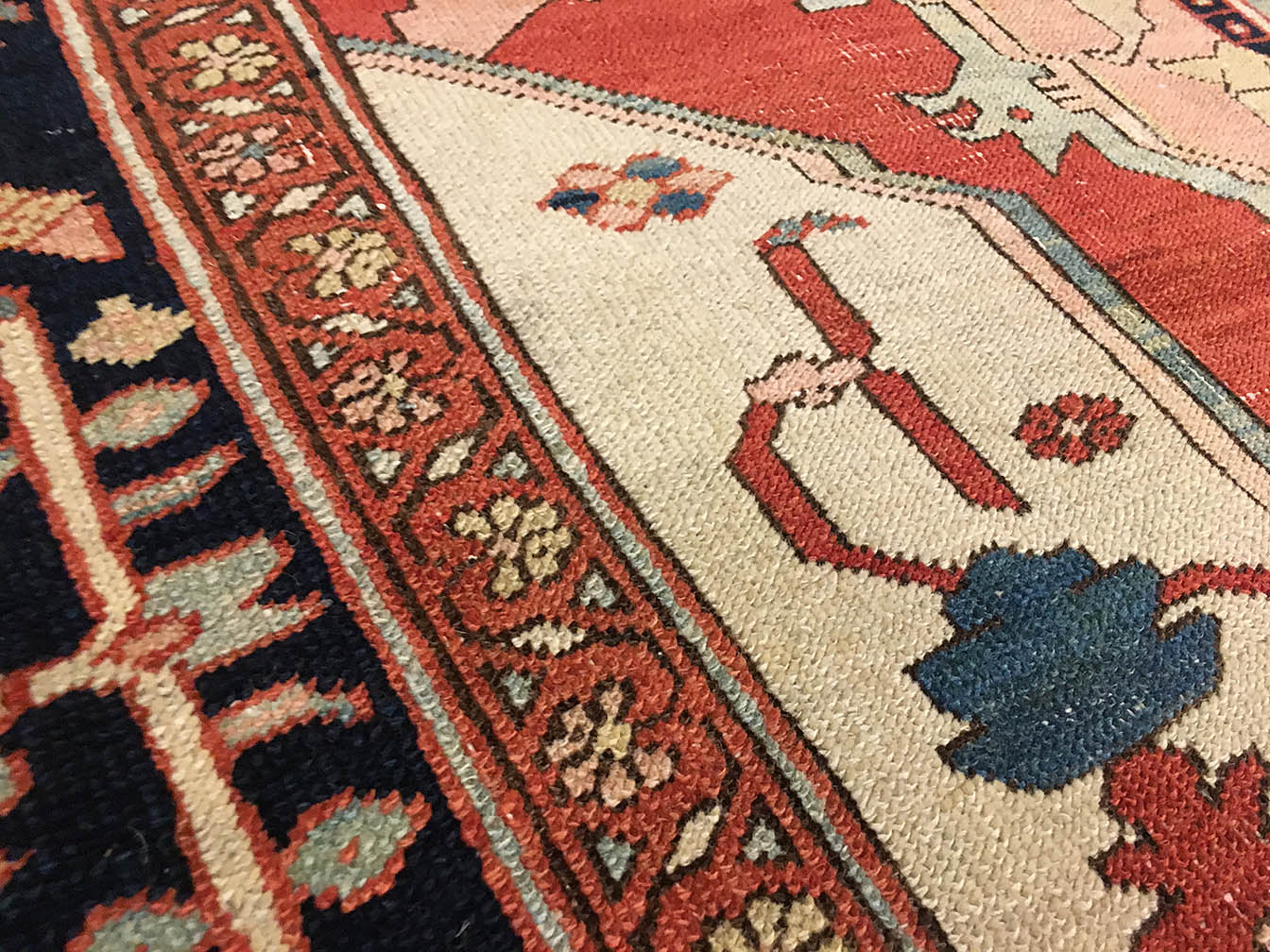Antique heriz Carpet - # 53145