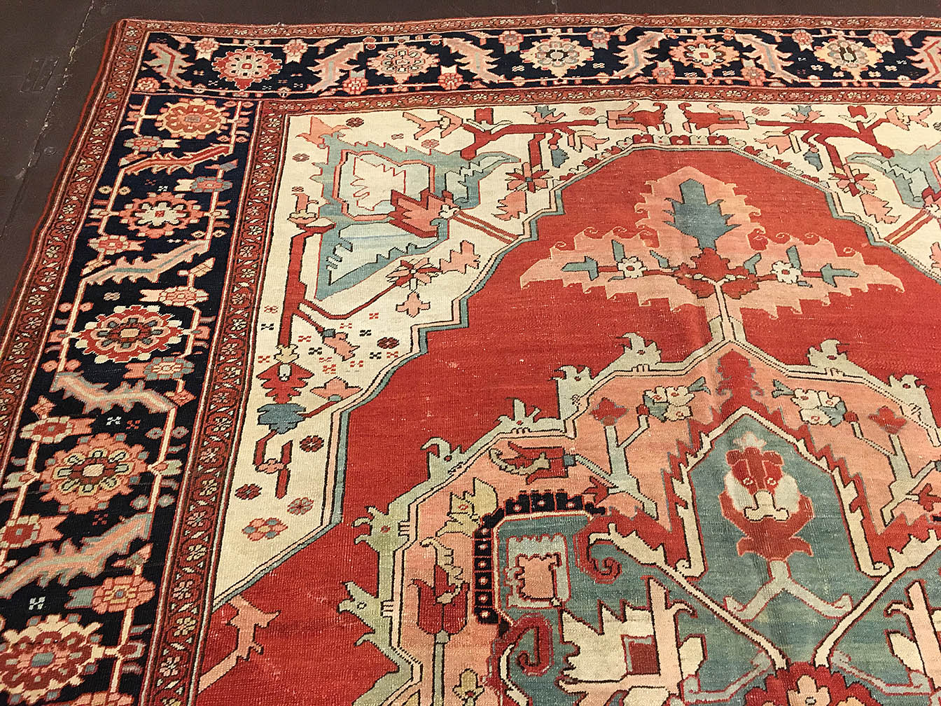 Antique heriz Carpet - # 53145