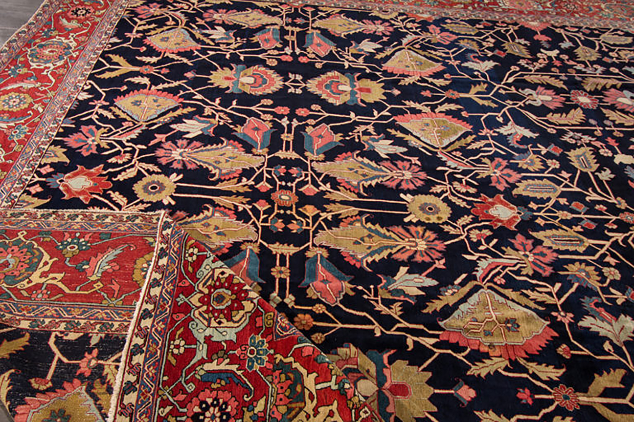 Antique heriz Carpet - # 53581