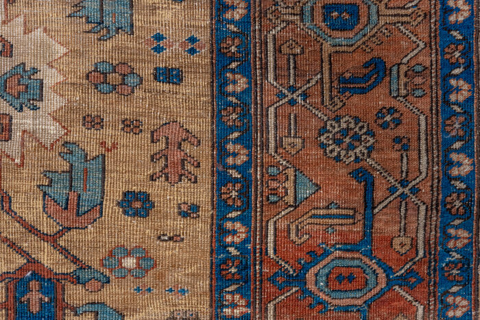 Antique heriz Carpet - # 55431