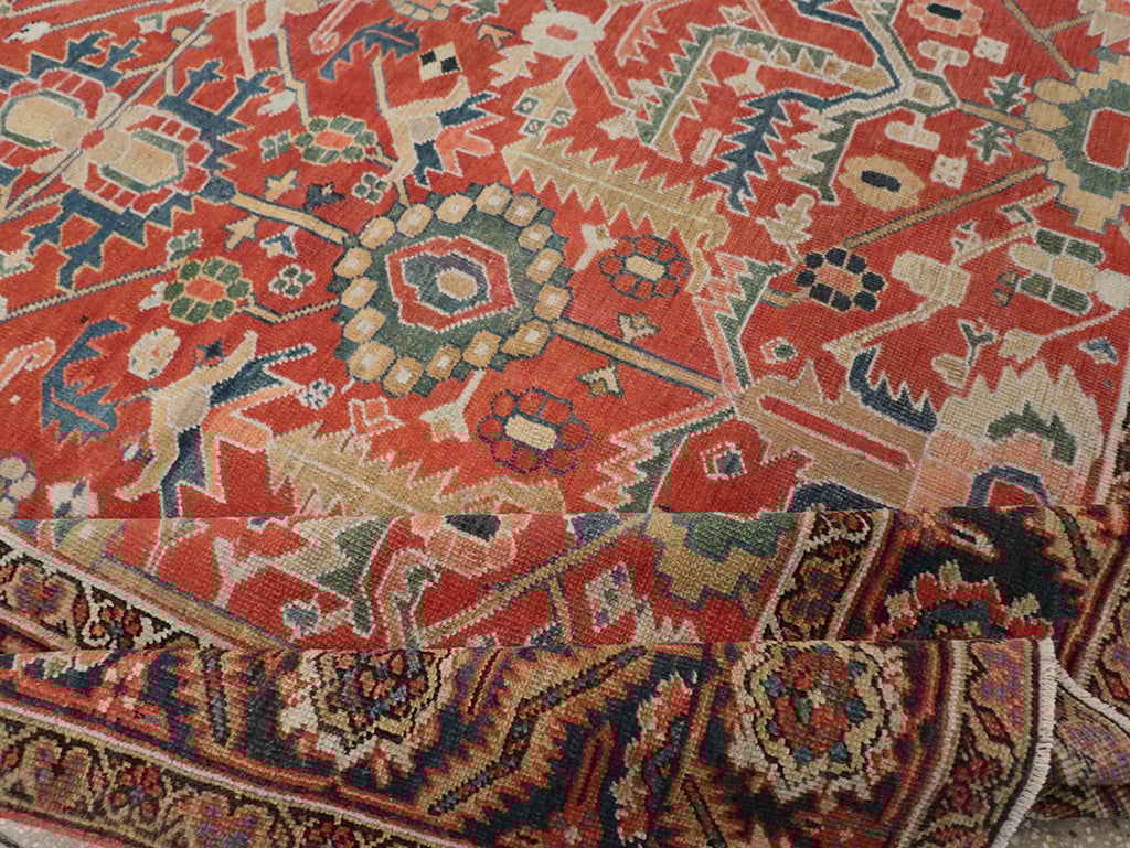 Antique heriz Carpet - # 57974