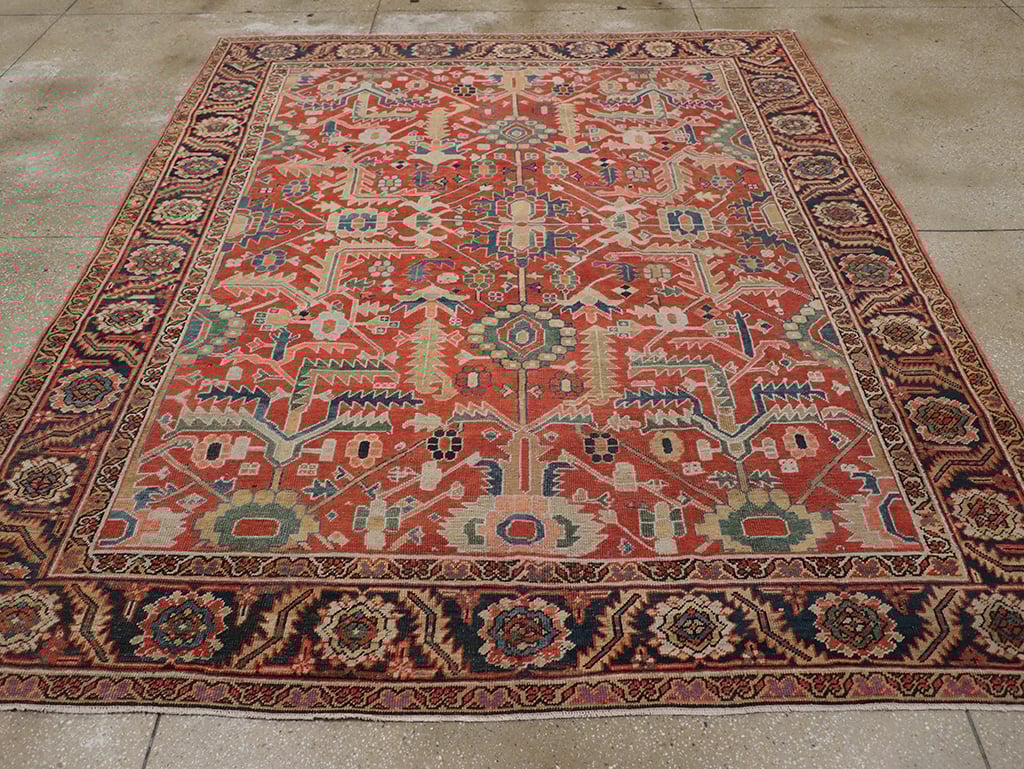 Antique heriz Carpet - # 57974