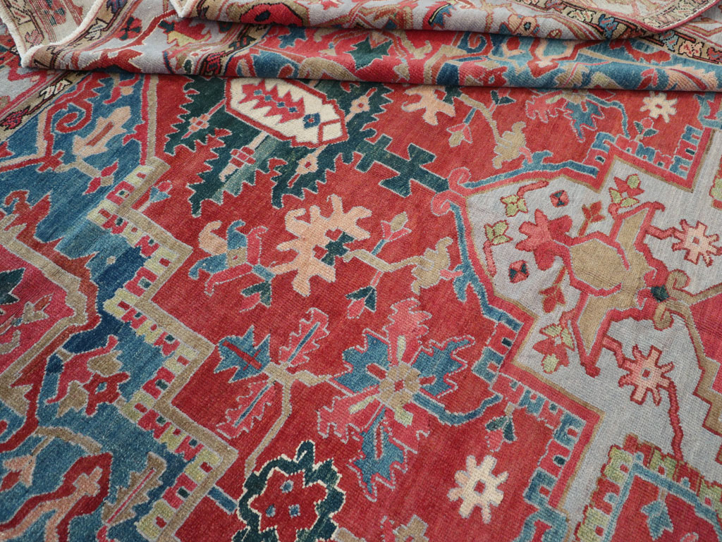 Antique heriz Carpet - # 58152