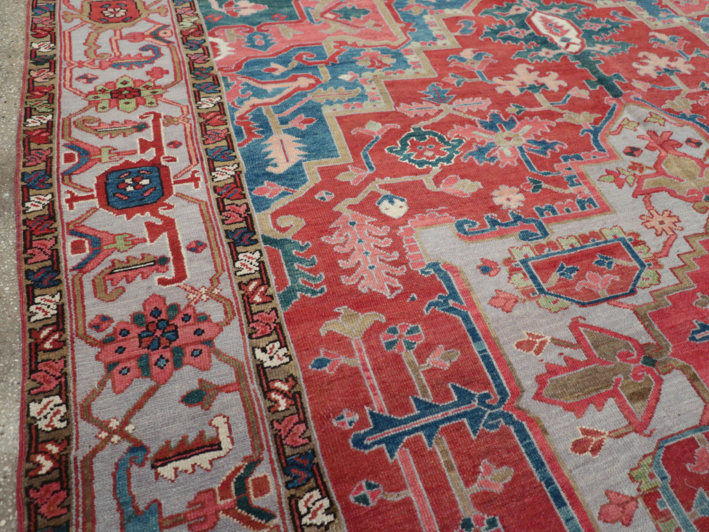 Antique heriz Carpet - # 58152