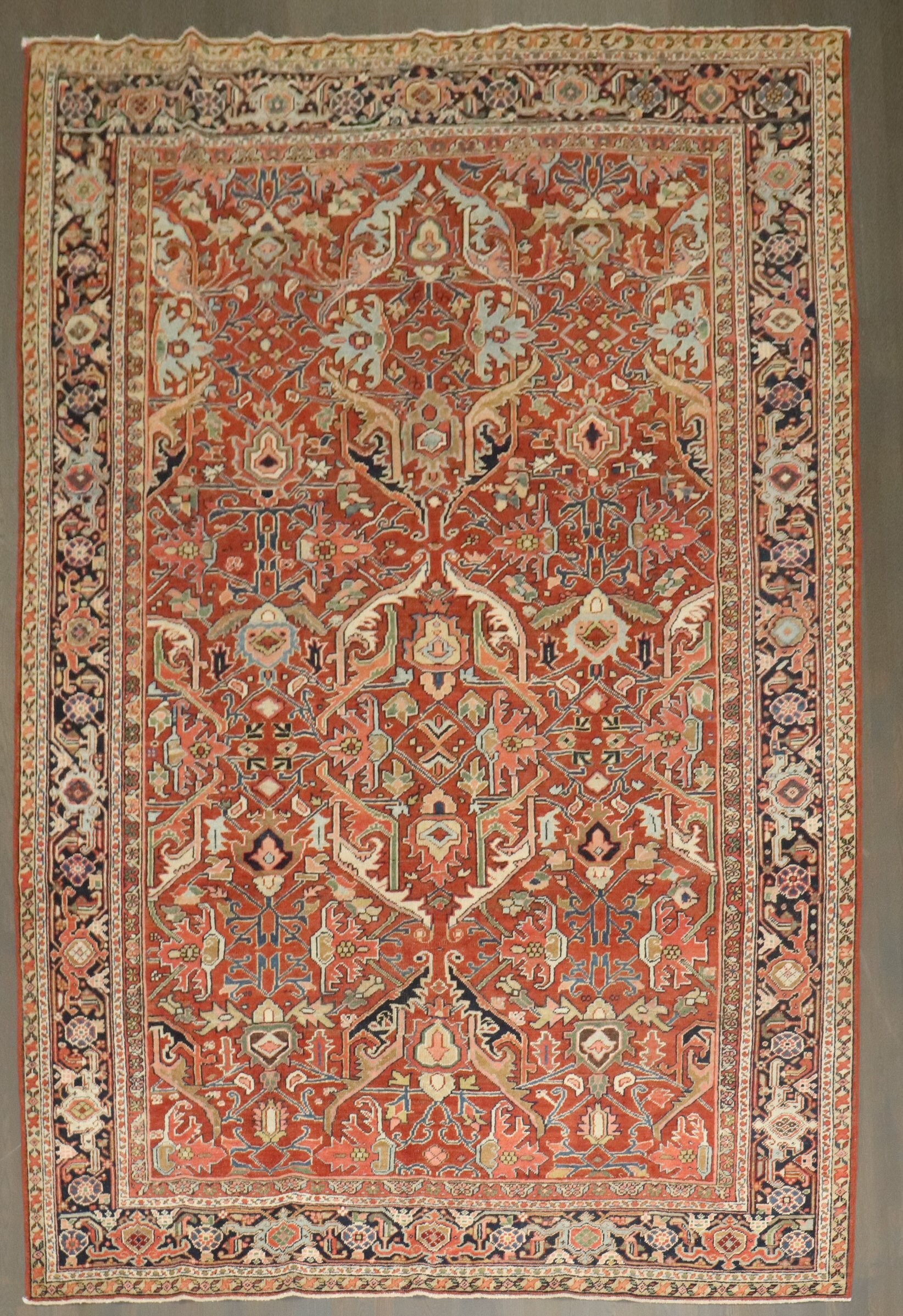 Antique heriz Carpet - # 58155