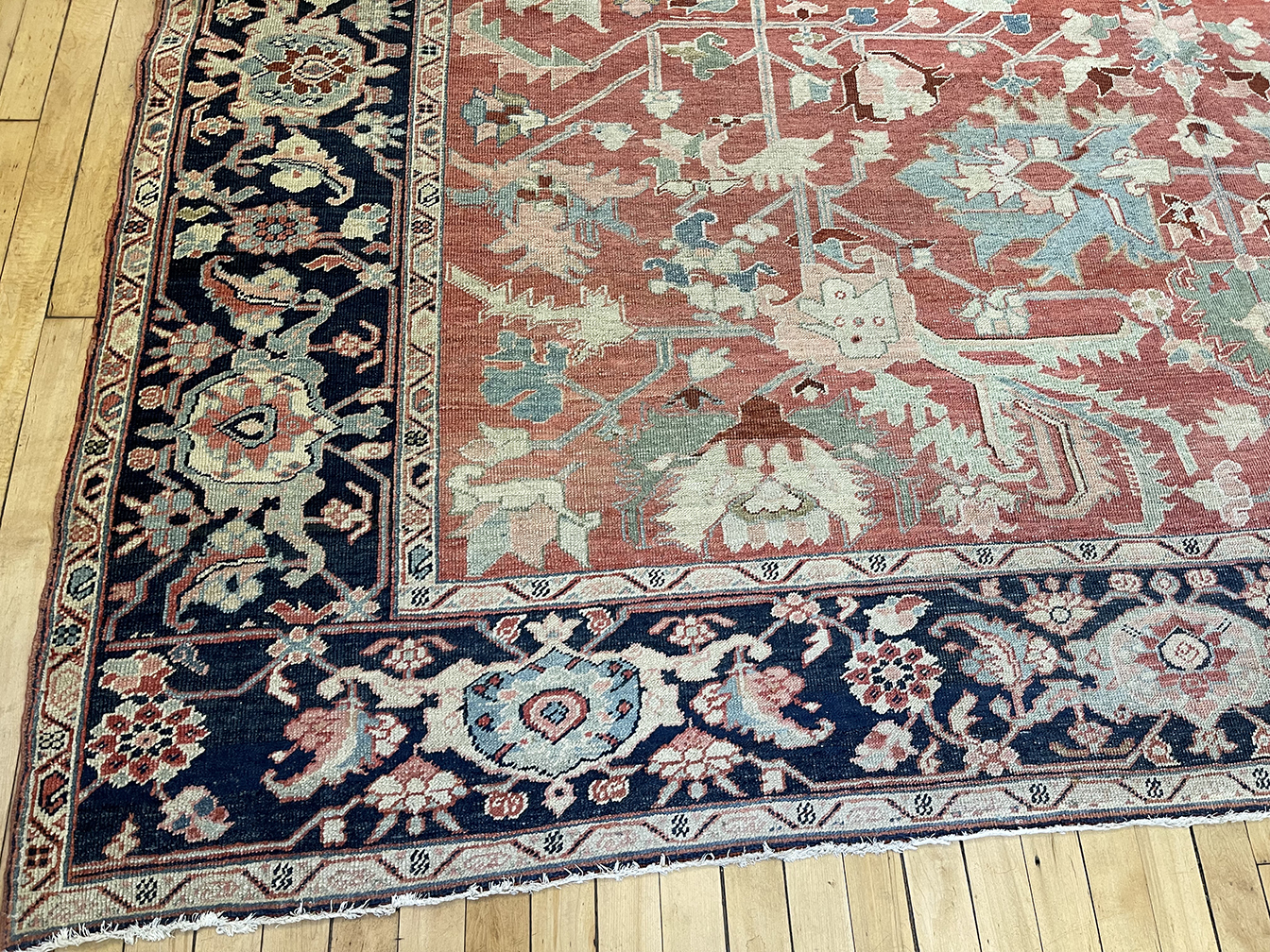 Antique heriz Carpet - # 58164