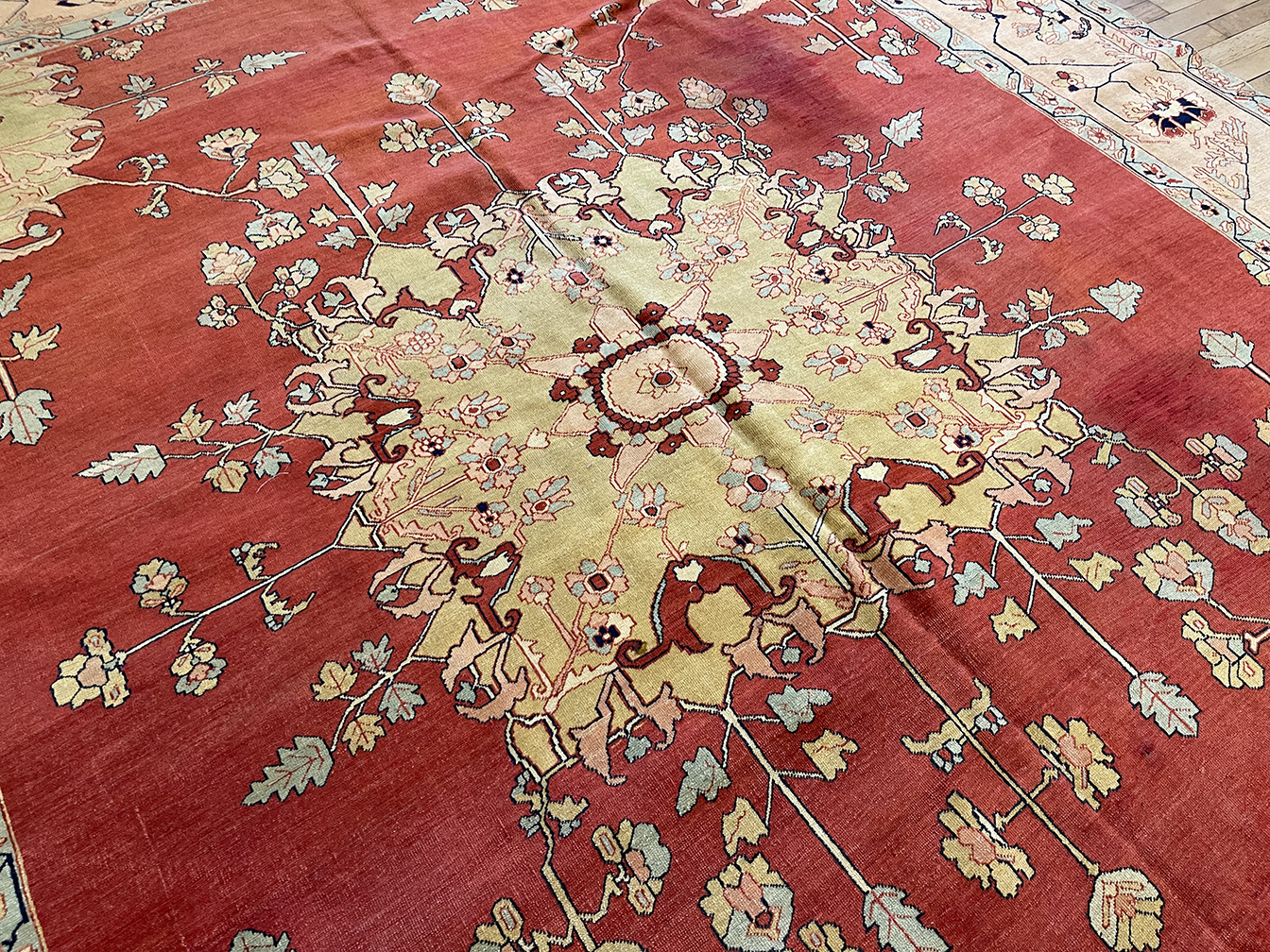 Antique heriz Carpet - # 58166