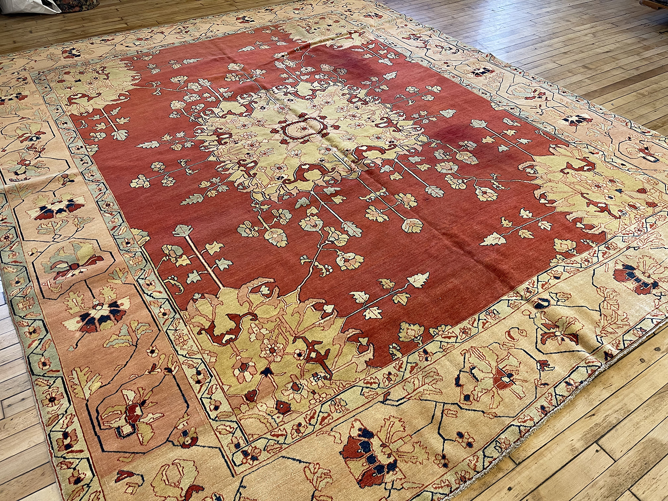 Antique heriz Carpet - # 58166