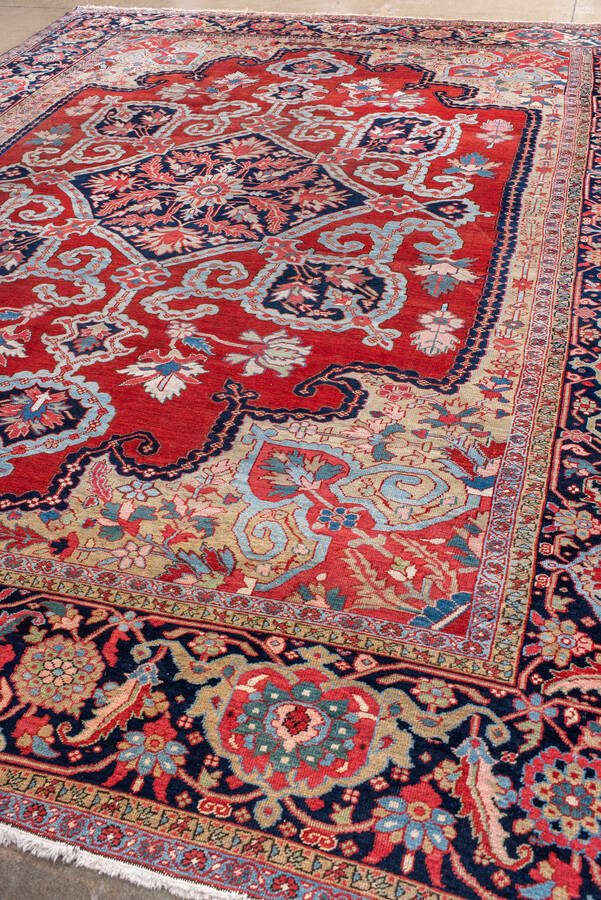 Antique heriz Carpet - # 58239
