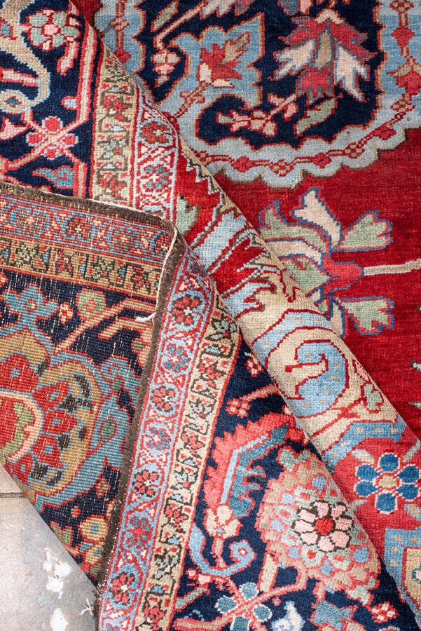 Antique heriz Carpet - # 58239