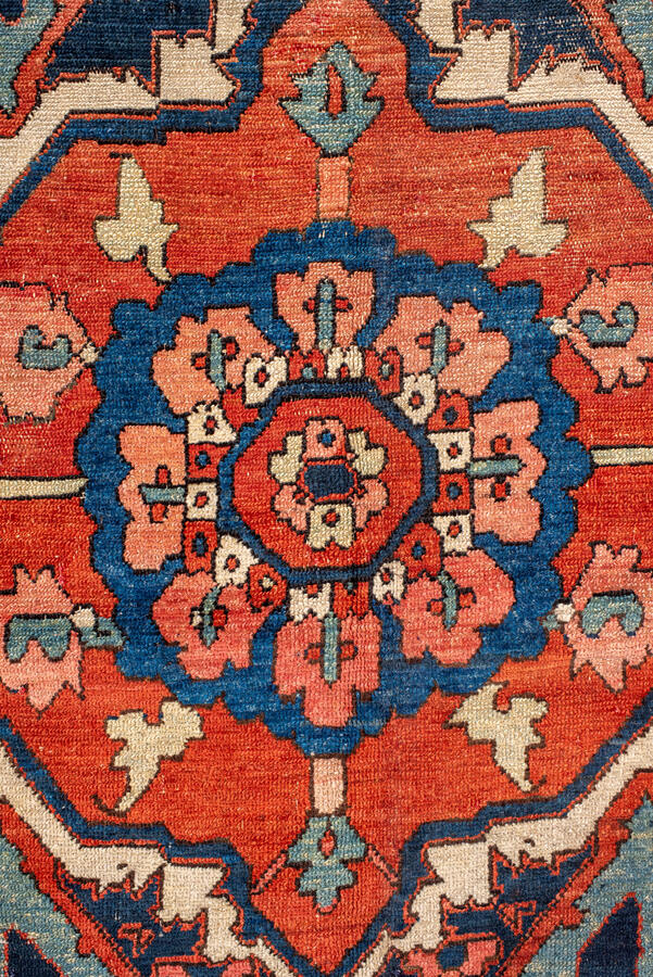 Antique heriz Carpet - # 58240