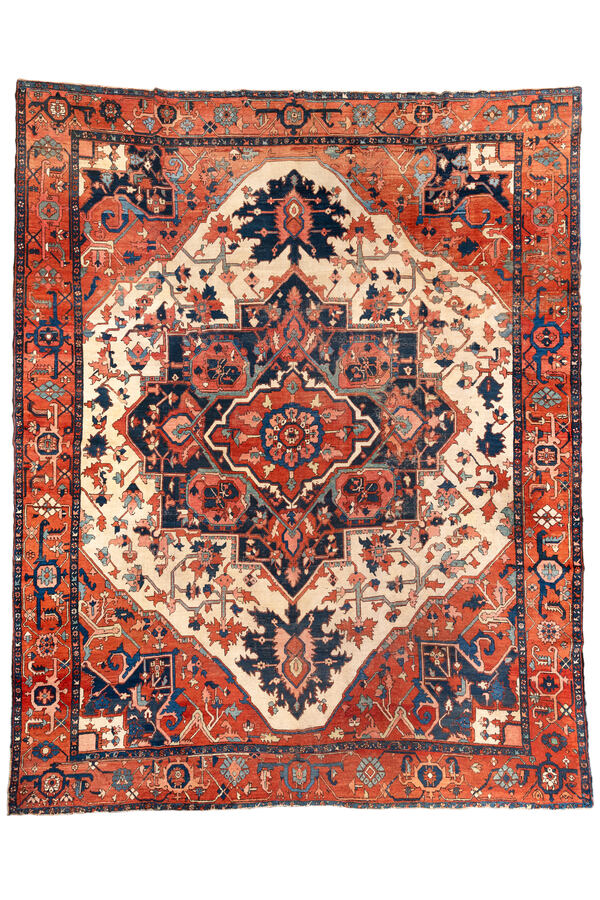 Antique heriz Carpet - # 58240