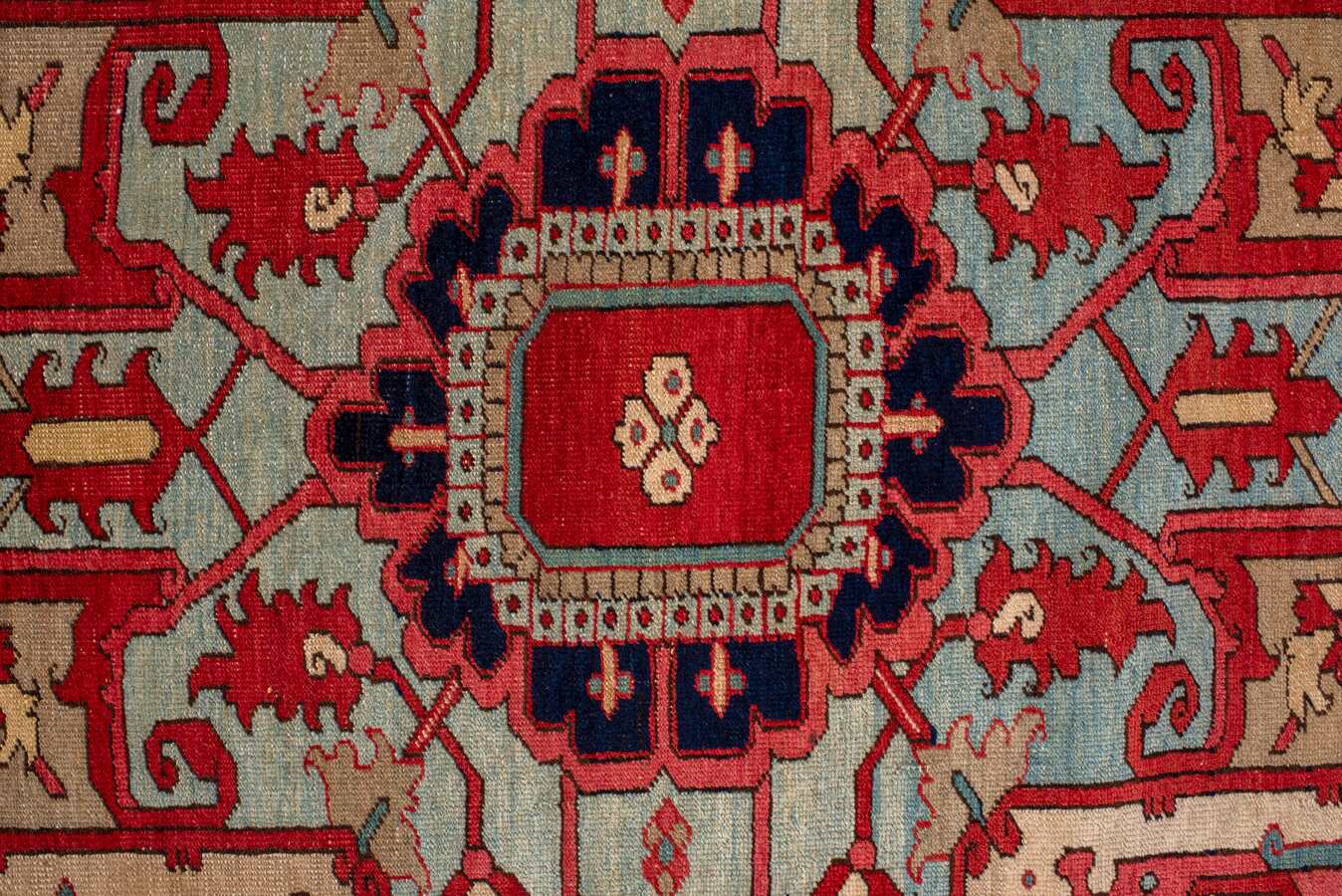 Antique heriz Carpet - # 58241