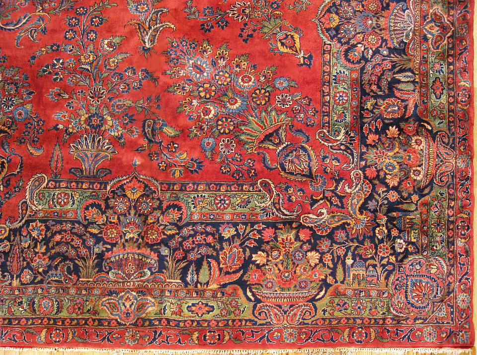 Bazar Oriental Rugs - Metropolitancarpet.com: Antique Kashan Carpet 12