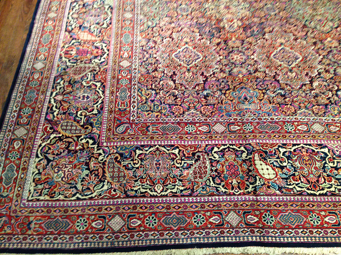 Bazar Oriental Rugs - Metropolitancarpet.com: Antique Kashan Carpet 11