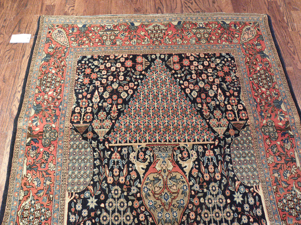 Bazar Oriental Rugs - Metropolitancarpet.com: Antique Kashan, Dabir Rug