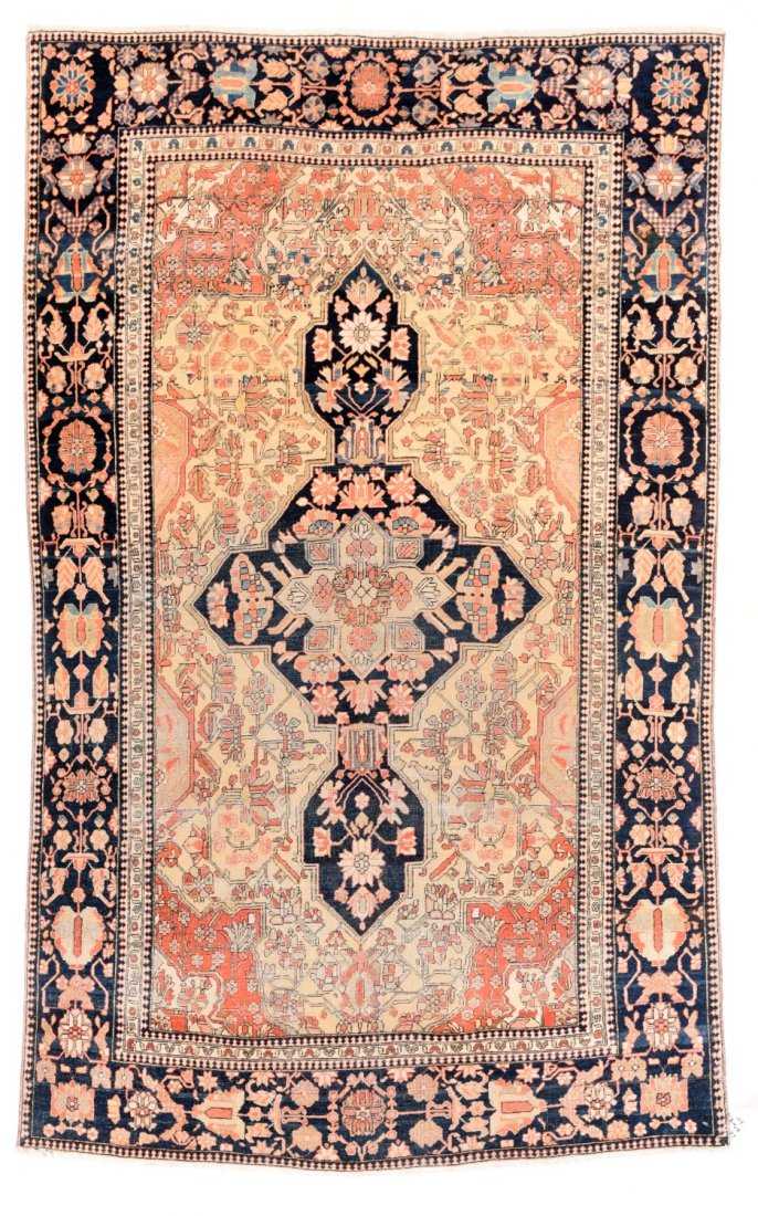Antique kashan, mohtasham Carpet - # 54021